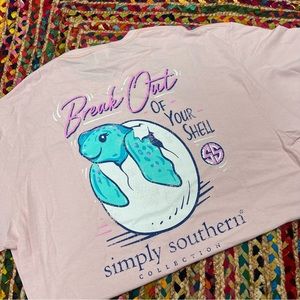 Simply Southern Turtle Pink Tee
